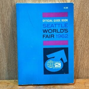 1962 Seattle World's Fair Official Guide Book Acme Productions SEE PICTURES